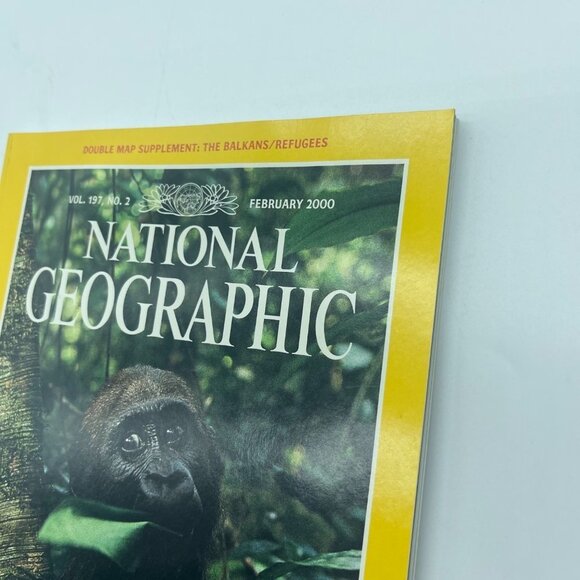 5/$10 National Geographic Magazine Orphan Gorillas April 2000 - Picture 3 of 9